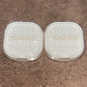 Used/Open Celebritips Nail Kits